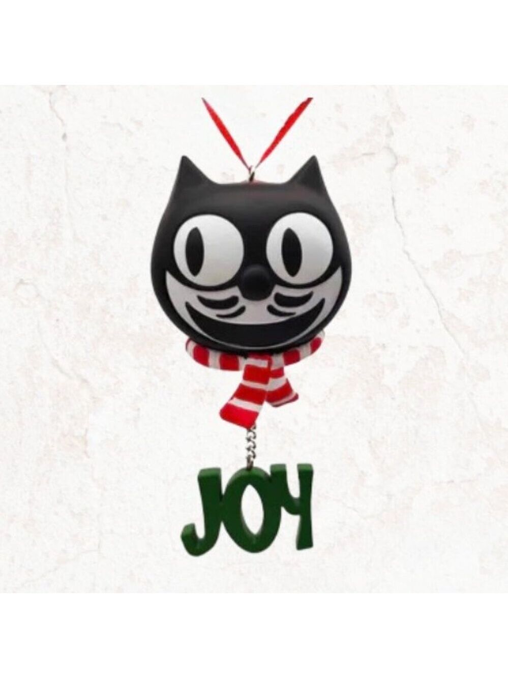 Kit Cat Klock JOY Christmas Tree Ornament